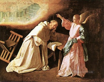 ノラスコ・バロックの聖ペテロの幻視 フランシスコ・スルバロン Oil Paintings